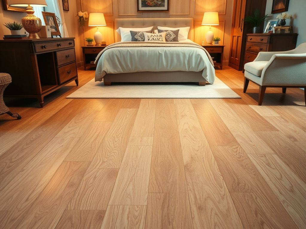 Podłoga do sypialni: jak dobrać materiał i kolor dla komfortu i stylu wnętrza