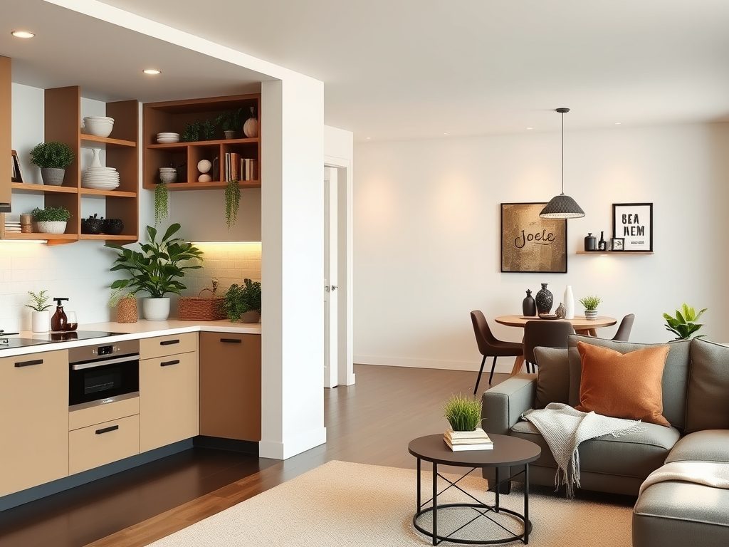 Oddzielenie kuchni od salonu bez remontu: skuteczne sposoby na funkcjonalny podział przestrzeni i stylową aranżację