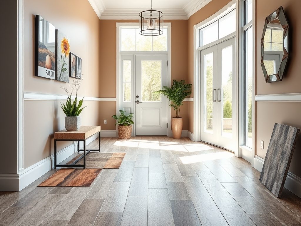 Podłoga do przedpokoju odporna na ścieranie i wilgoć – wybór materiału i praktyczne wskazówki pielęgnacyjne