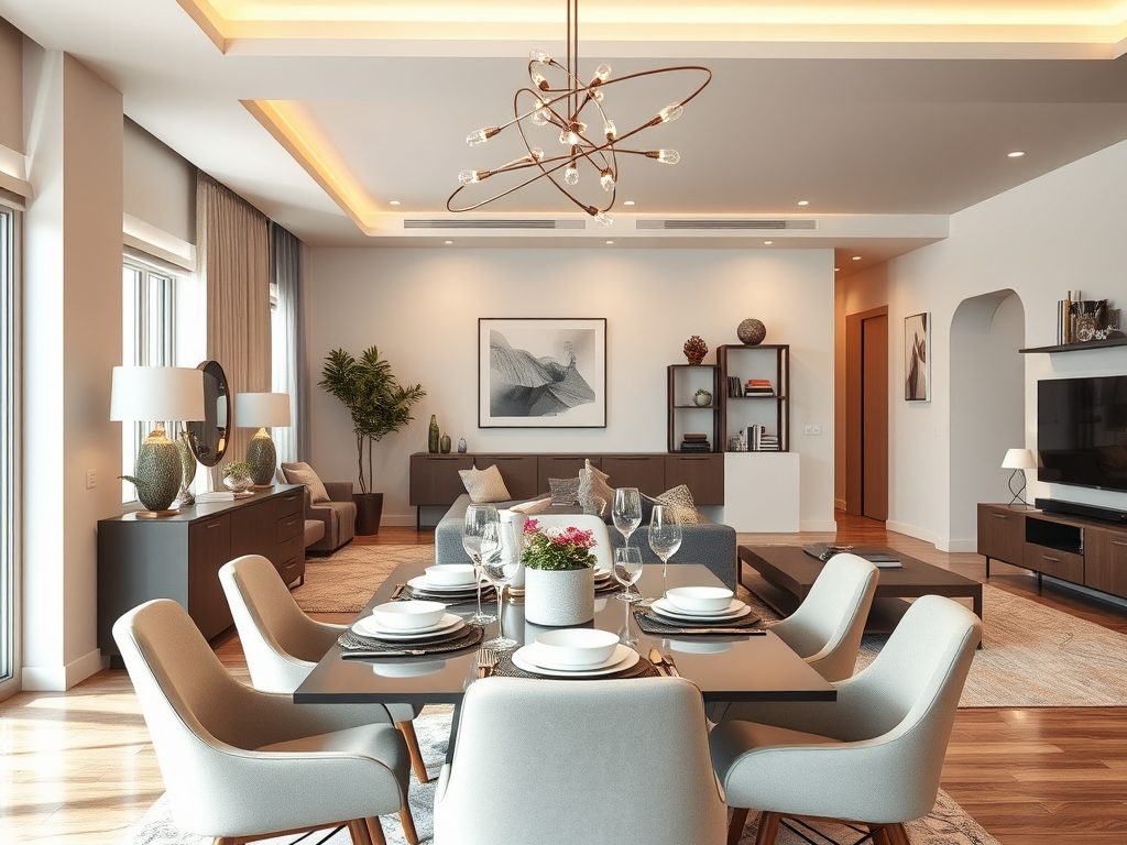 Jak skutecznie wydzielić jadalnię w salonie: praktyczne pomysły na funkcjonalny podział przestrzeni