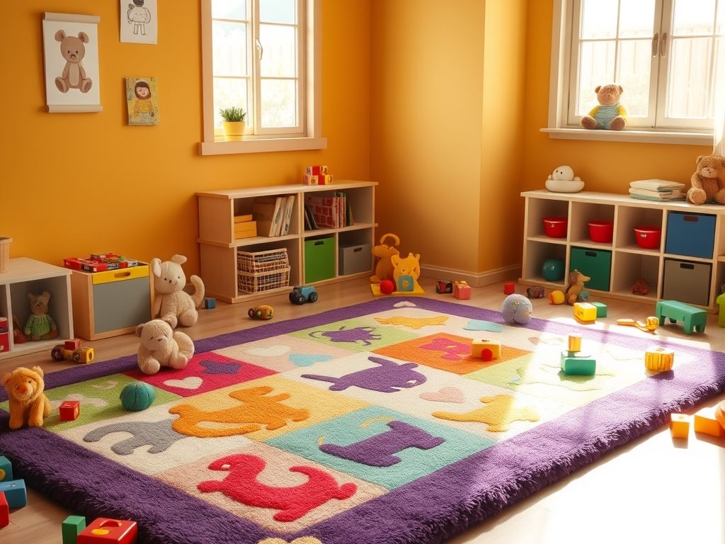 Dywan do pokoju dziecka: jak wybrać bezpieczny i trwały model wspierający zabawę i rozwój
