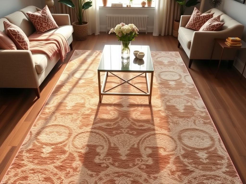 Dywan w salonie: jak ułożyć go względem mebli, by podkreślić styl i funkcjonalność przestrzeni