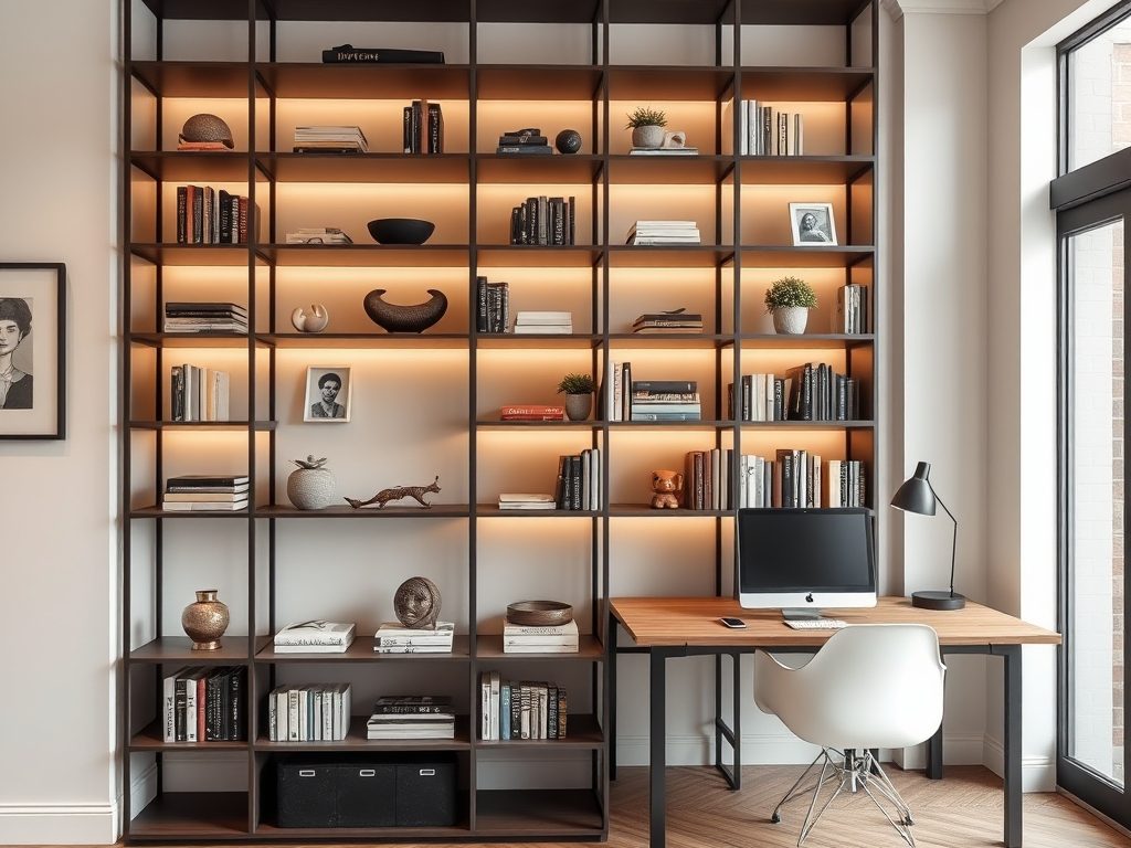 Regał jako ścianka działowa: praktyczne wskazówki do podziału przestrzeni i zachowania funkcjonalności w domu