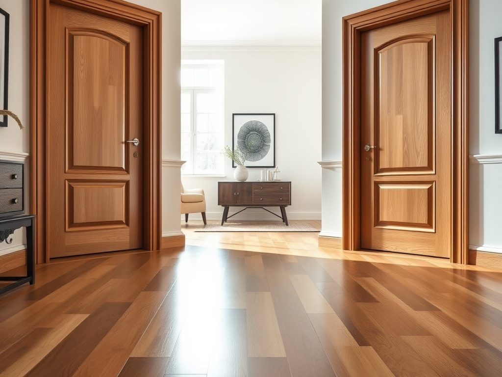 Jak harmonijnie łączyć podłogę z drzwiami wewnętrznymi, unikając typowych błędów kolorystycznych i teksturalnych