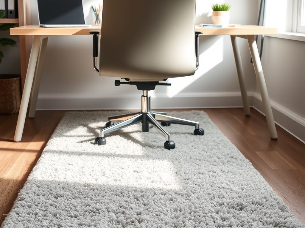 Dywan pod fotel obrotowy: praktyczne kryteria wyboru dla ochrony podłogi i komfortu pracy