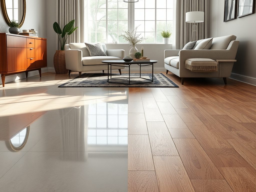 Mat czy połysk na podłodze – jak wybrać wykończenie łączące estetykę i funkcjonalność?