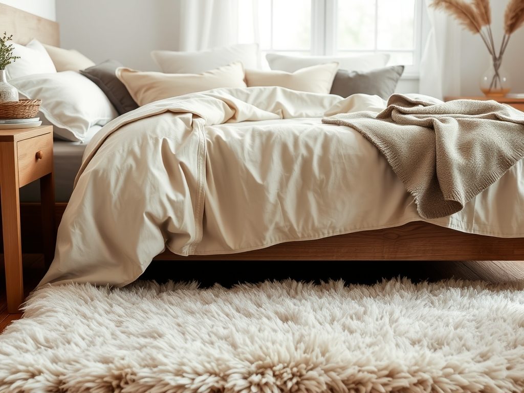 Chodnik przy łóżku czy dywan do sypialni — jak wybrać komfort i styl, nie tracąc praktyczności