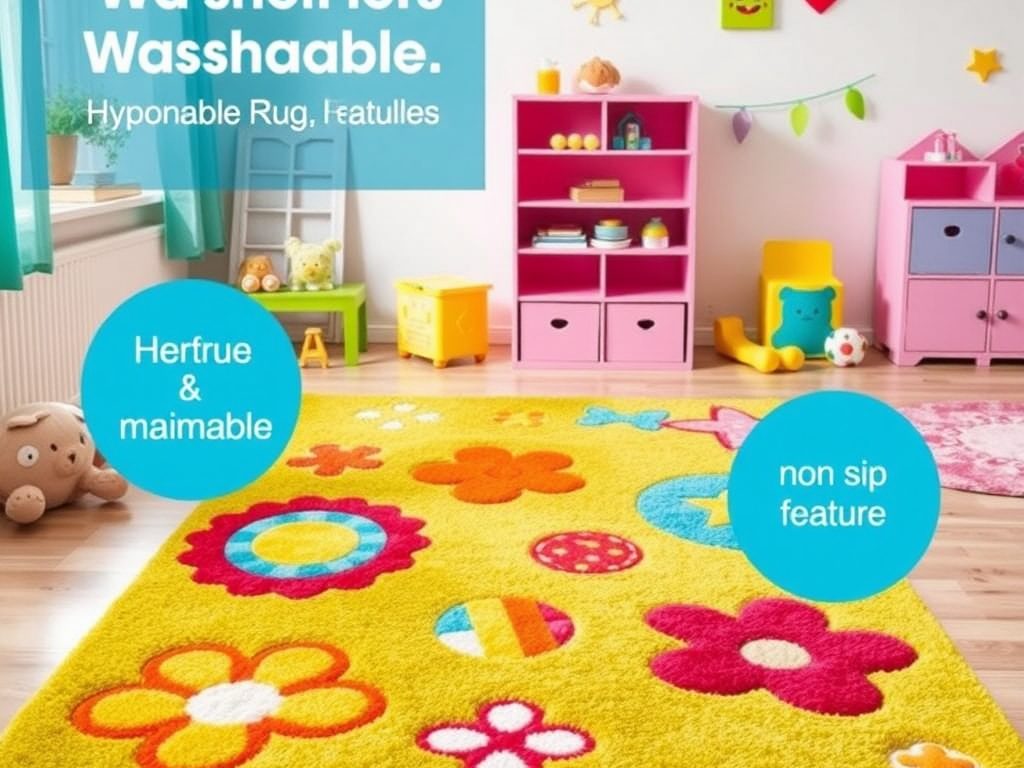 Dywan do pokoju dziecka zmywalny: jak wybrać i dbać o praktyczną i bezpieczną podłogę