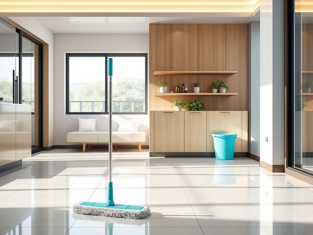 Podłoga łatwa w sprzątaniu: materiały i cechy, które ułatwiają codzienną pielęgnację