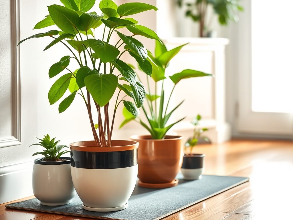 Ochrona podłogi przy roślinach i donicach: skuteczne sposoby na zabezpieczenie przed wilgocią i uszkodzeniami