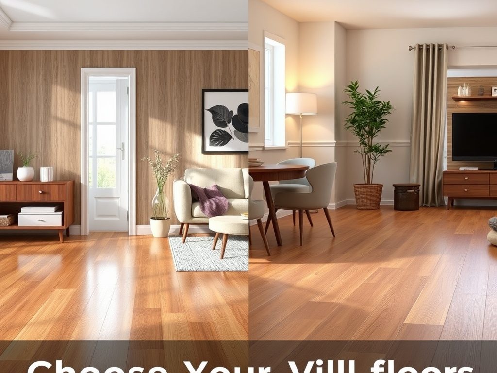 Panele czy winyl – praktyczne porównanie właściwości i kryteria wyboru podłogi idealnej