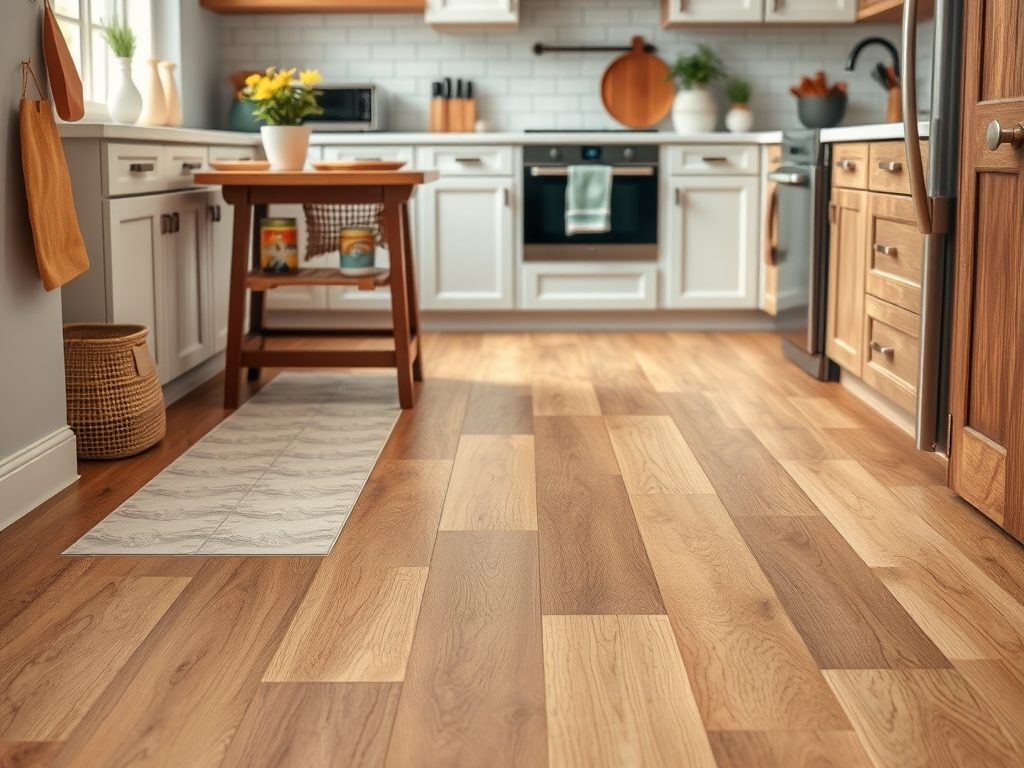 Podłoga do kuchni: jak wybrać trwałe i praktyczne rozwiązanie dopasowane do wnętrza