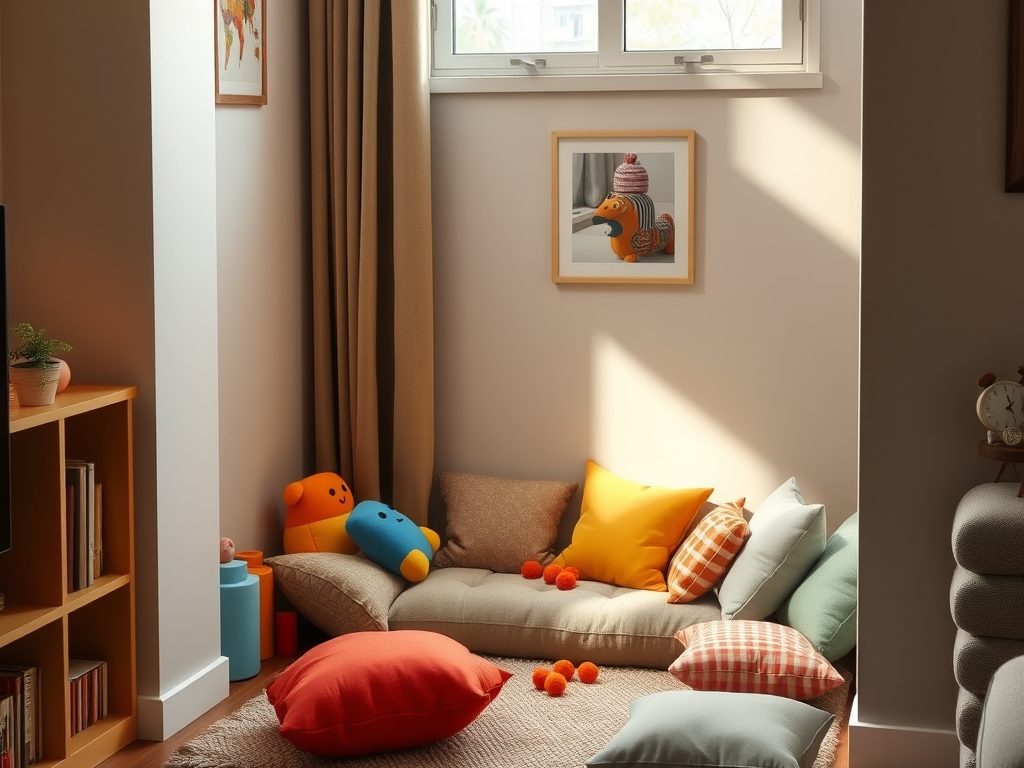 Jak praktycznie i bezpiecznie wydzielić funkcjonalną strefę zabaw dla dziecka w salonie