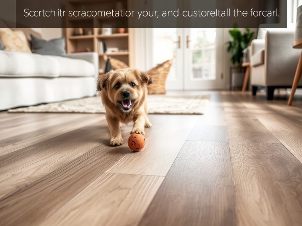 Podłoga do mieszkania z psem: jak wybrać trwały i bezpieczny materiał na lata