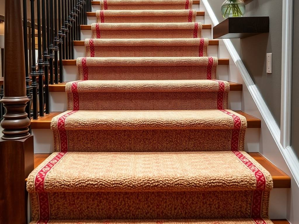 Wykładzina na schody: jak wybrać materiał łączący trwałość, bezpieczeństwo i estetykę