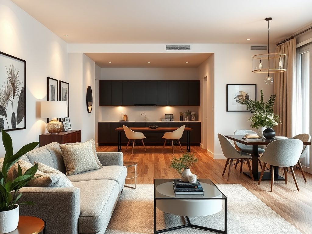 Salon z jadalnią: jak zaplanować układ mebli, by połączyć funkcjonalność i spójność przestrzeni